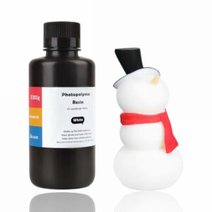 1000g Resina Impressão 3D Fotopolímero ABS White - Elegoo Mars