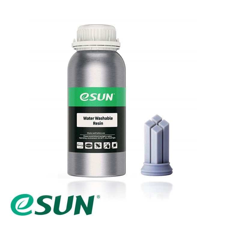 500g Resina Impressão 3D LCD UV 405nm Black Preta ( Lavável em Água ) - ESUN - Image 12