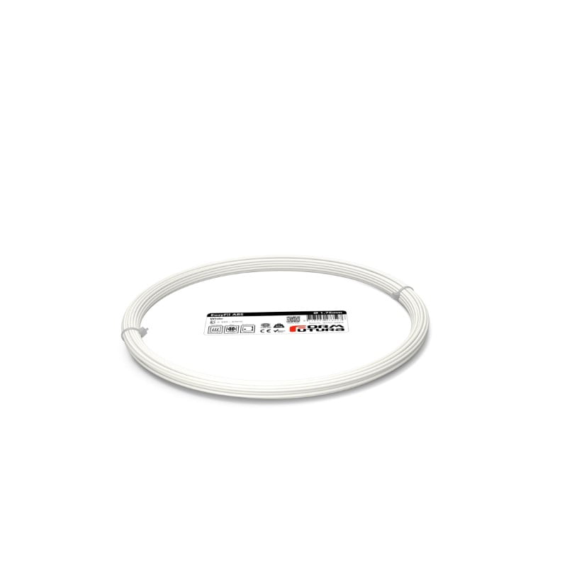 ABS EasyFil 50g (Amostra) White (ABS fácil de imprimir) - FORMFUTURA