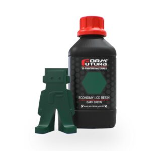 1000ml Economy LCD Series Resina Impressão 3D LCD e DLP UV (385 - 420nm) Dark Green - FORMFUTURA