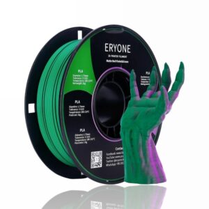 PLA Matte Dual-Color 1kg (Red Violet + Green) - ERYONE