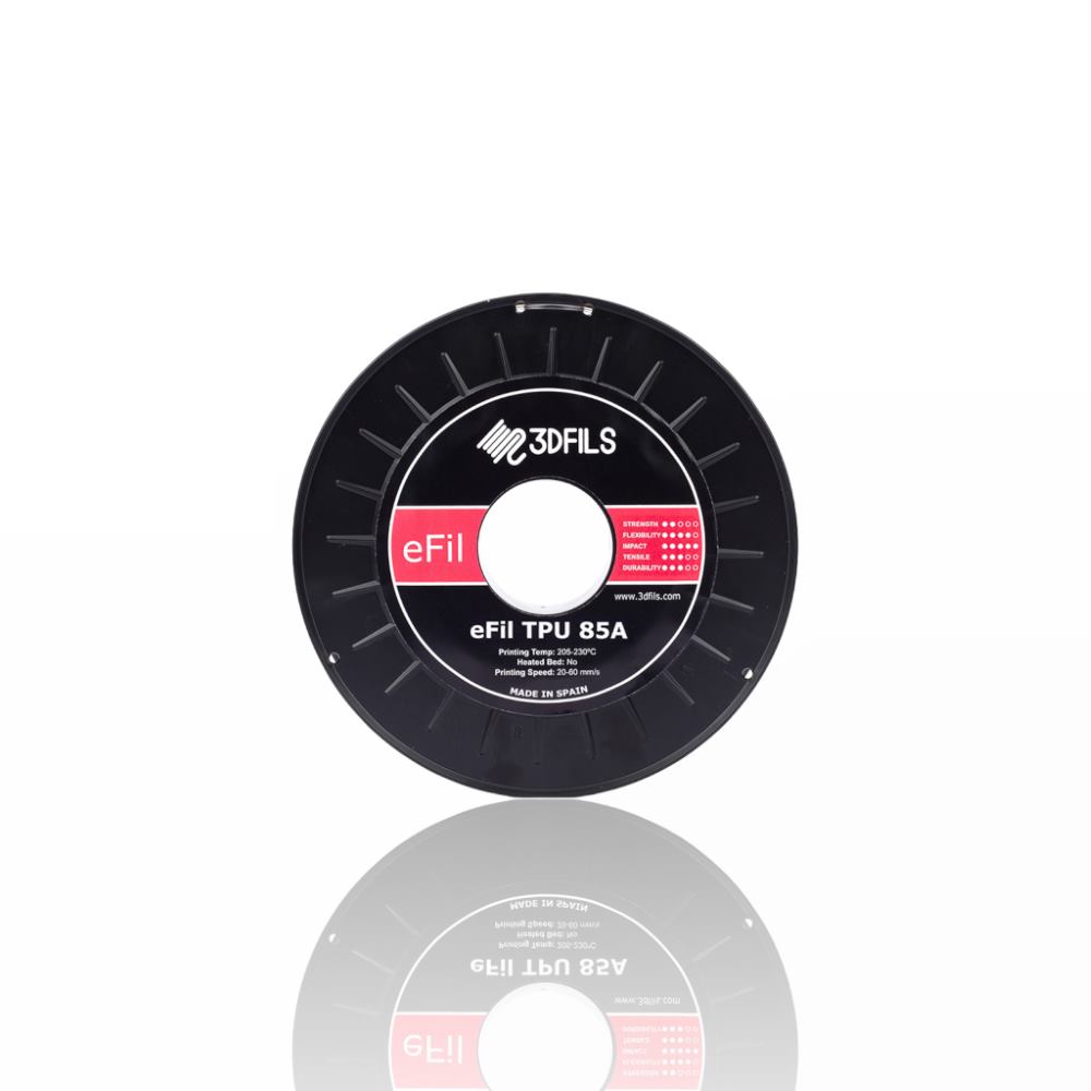 eFil TPU 85A 500g Natural - 3DFILS - Image 5