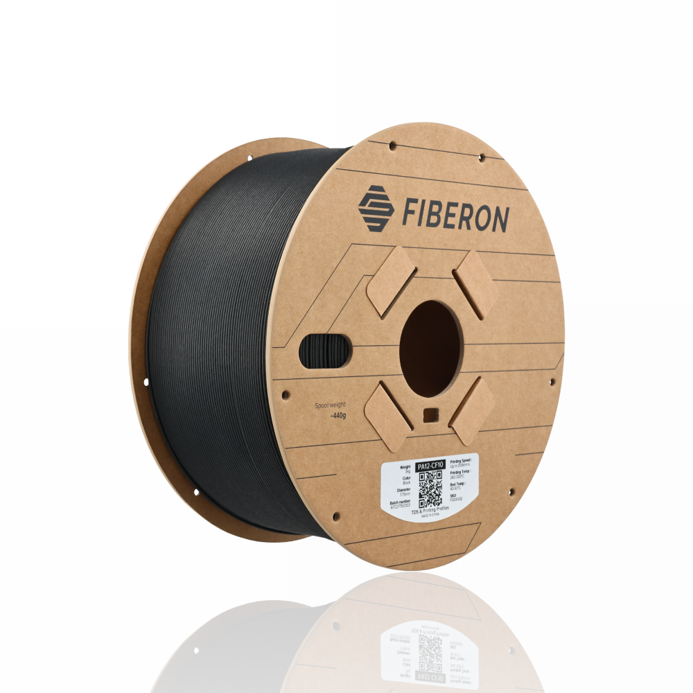 Fiberon™ PA12-CF10 1.75 3kg - Black - Polymaker