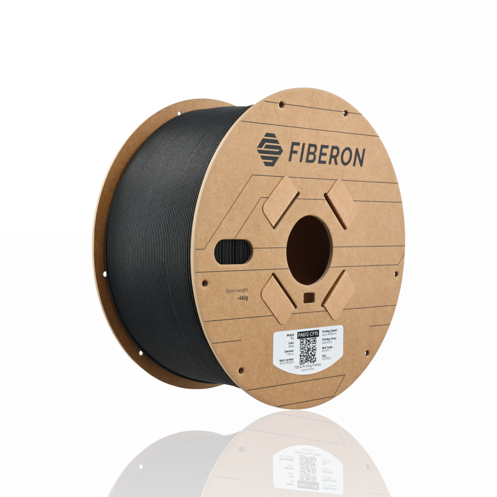 Fiberon™ PA612-CF15 1.75 3kg - Black - Polymaker
