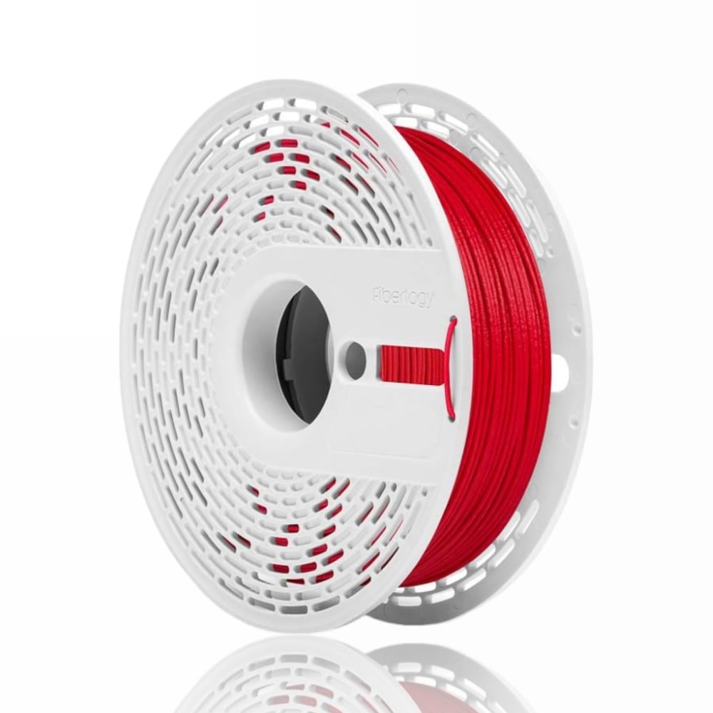 Nylon 10M (AMOSTRA) PA12+GF15 Red (Fibras de Vidro) - Fiberlogy
