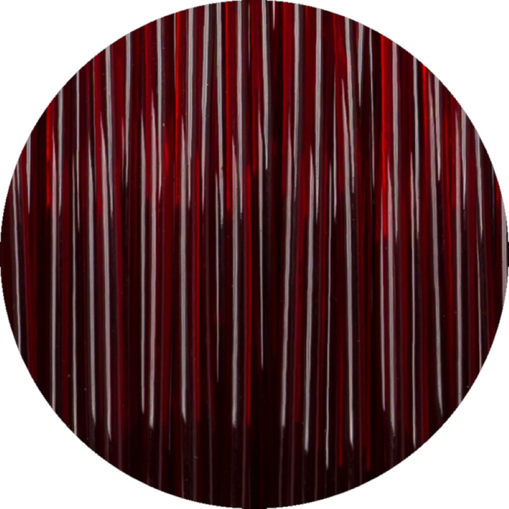 HS PLA CLEAR 850g Burgundy - Fiberlogy - Image 2