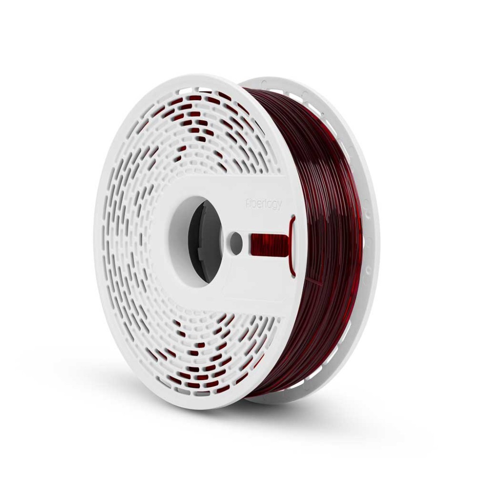 HS PLA CLEAR 850g Burgundy - Fiberlogy - Image 4