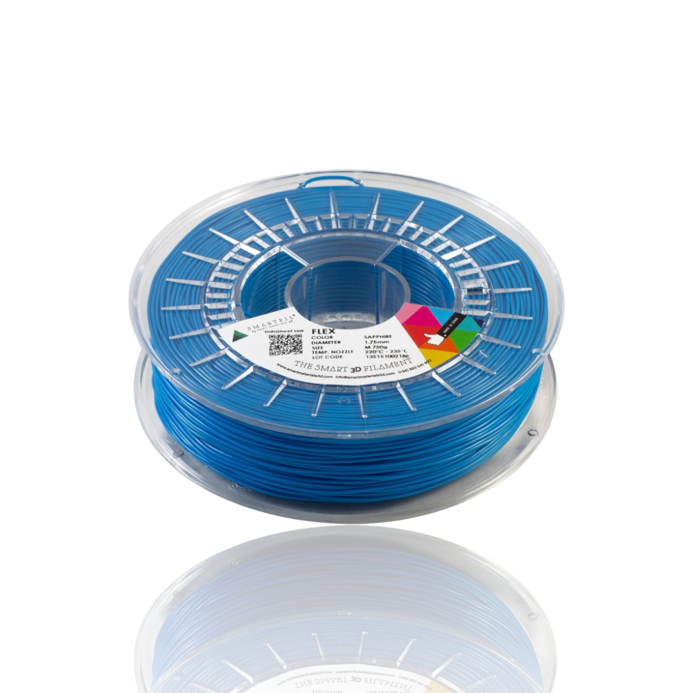 Smartfil TPU Flex 93A Sapphire M 750g - Smart Materials 3D