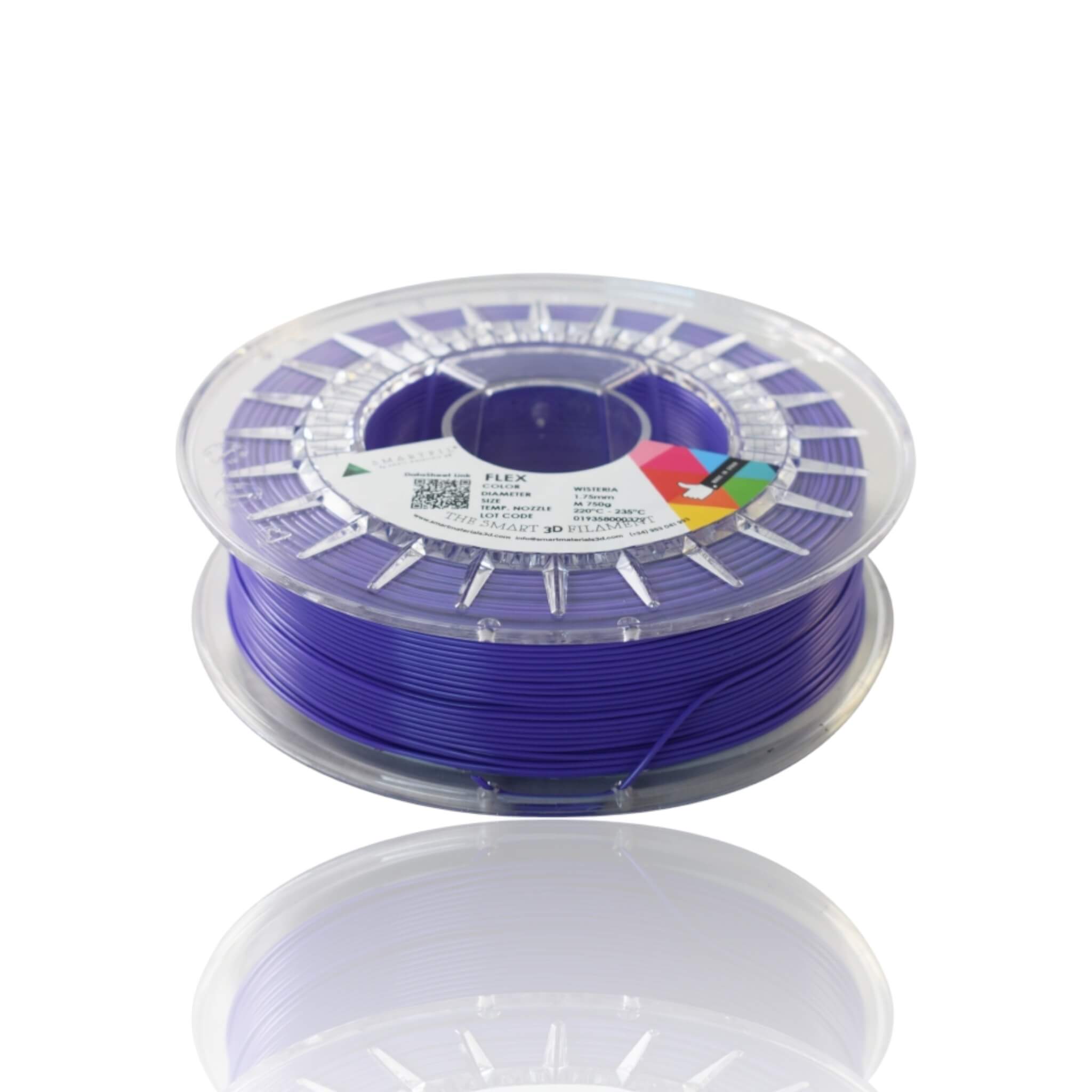 Smartfil TPU Flex 93A Wisteria  M 750g - Smart Materials 3D - Image 4