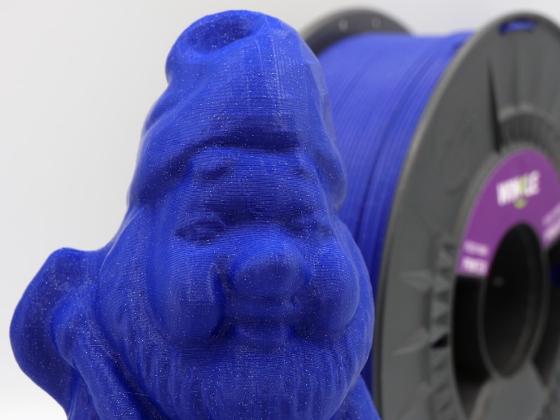 PLA HD 10m (Amostra) GLITTER Azul Noche Midnight Blue - WINKLE - Image 9