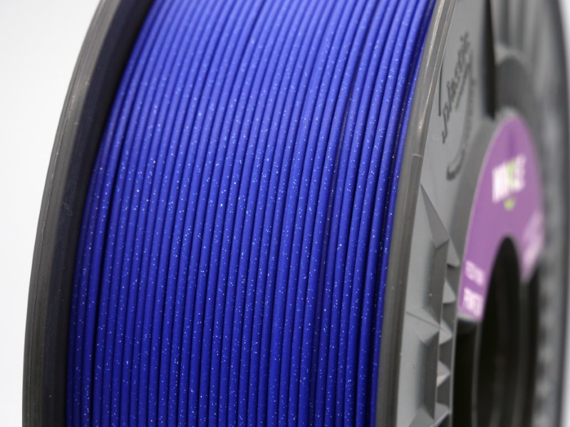 PLA HD 10m (Amostra) GLITTER Azul Noche Midnight Blue - WINKLE - Image 6