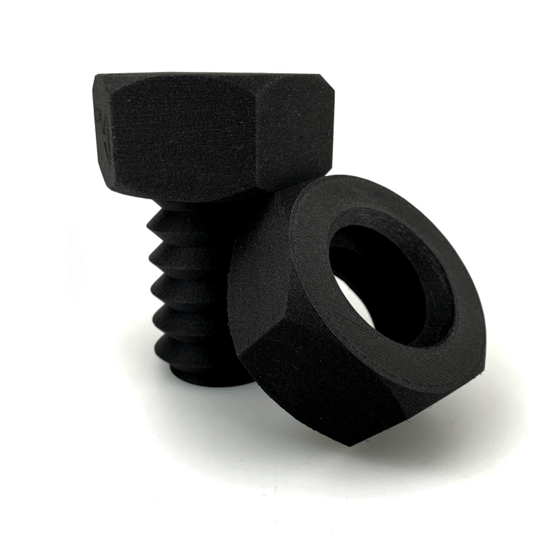 Nylon 500g PA12+GF15 Black  ( Fibras de Vidro ) - Fiberlogy - Image 3