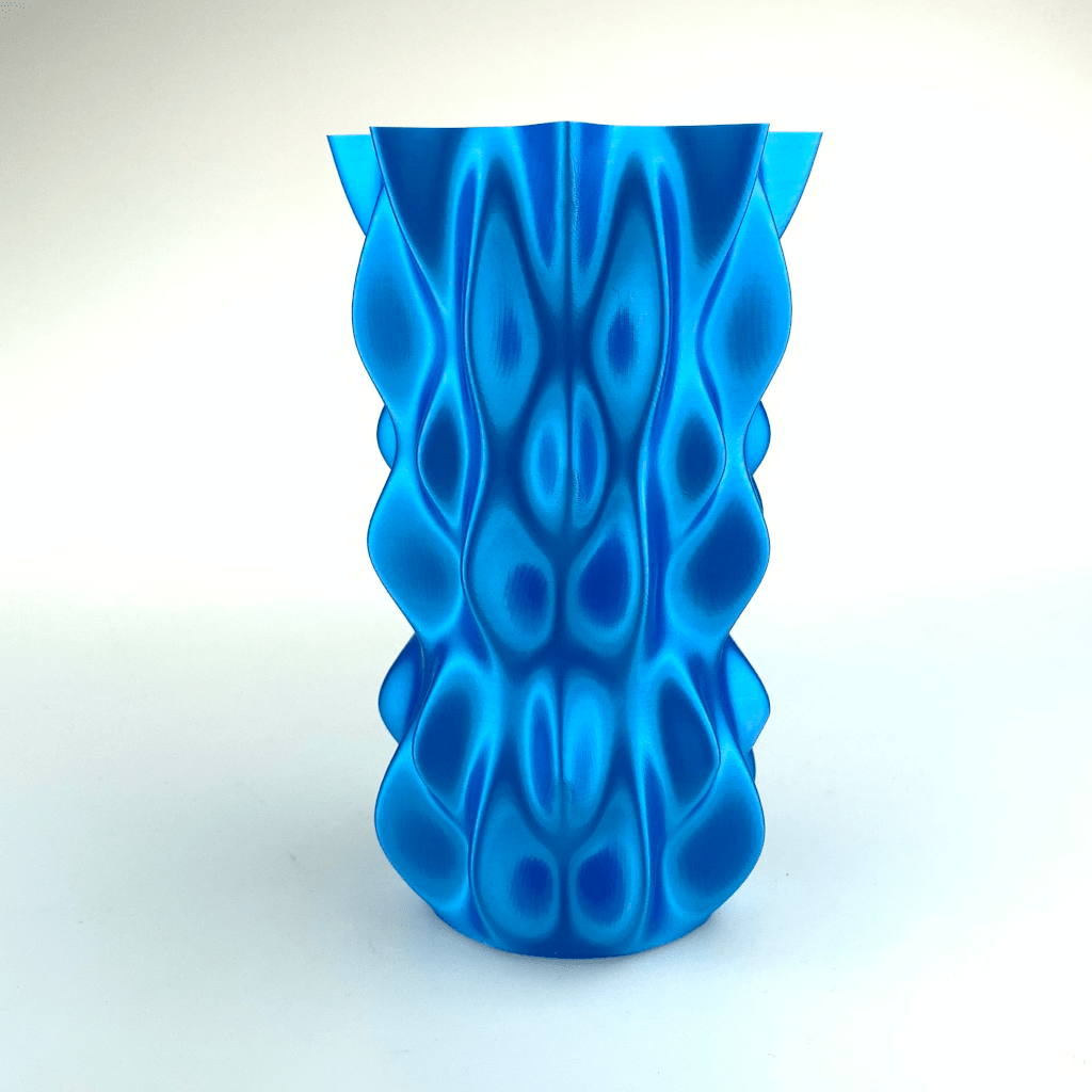 FIBERSILK METALLIC PLA 10M (AMOSTRA) BLUE - Fiberlogy - Image 2