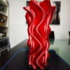 FIBERSILK METALLIC PLA 10M (AMOSTRA) RED - Fiberlogy