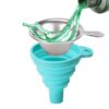 Funil de Silicone com Filtro de Metal para Resina 3D - AIMSOAR