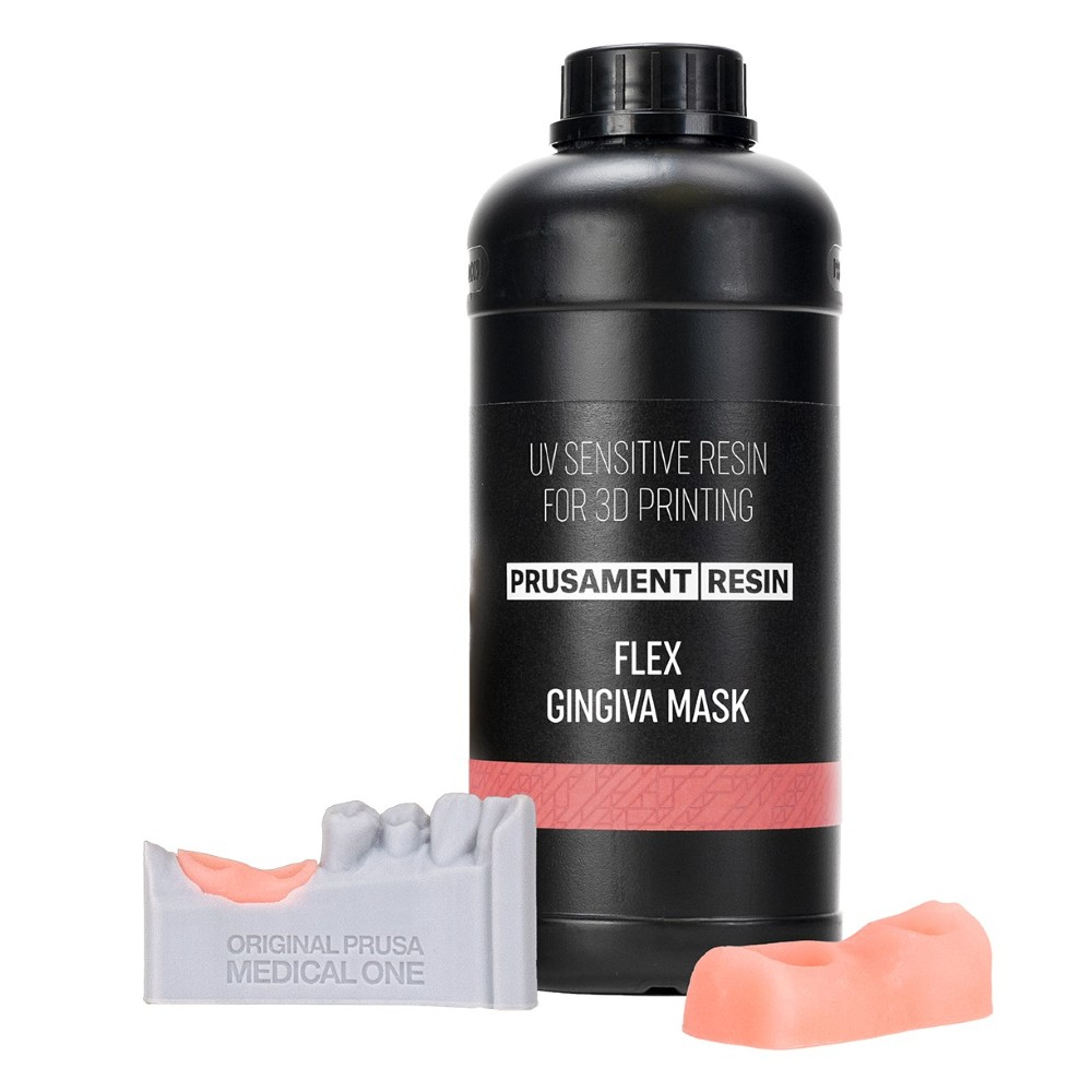 Prusament Resin 1kg Flex Gingiva Mask - Prusa Original