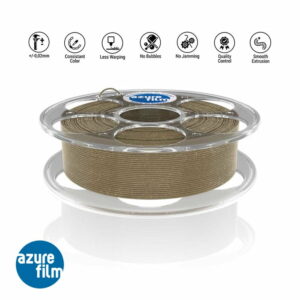 PLA 10m (Amostra) LumberLay GLITTER CORK Wood ( cortiça ) - Azurefilm