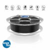 PLA 1kg BLACK GLITTER - Azurefilm