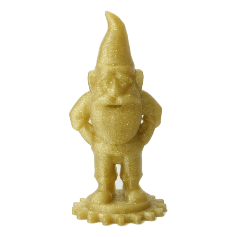 HTPLA Gold Dust Translucent with Gold Glitter 50g ( Amostra ) - ProtoPasta - Image 3