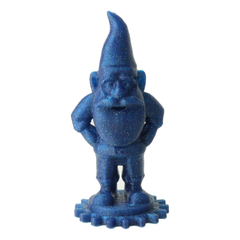HTPLA Wonder Blue with Multi-color Glitter ( Community Inspired ) 50g ( Amostra ) - ProtoPasta - Image 4