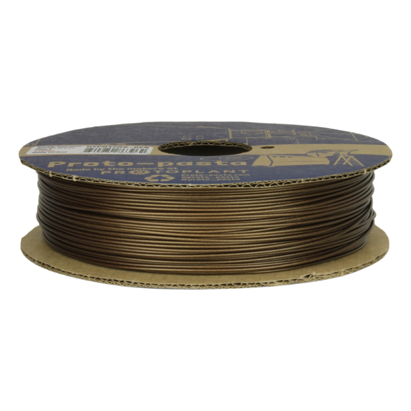HTPLA Double Espresso Metallic Brown 50g ( Amostra ) - ProtoPasta - Image 3