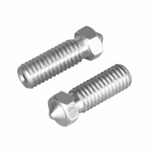 0.2mm Aço Inox Steel Nozzle Volcano (compatível com E3D Tevo Tarantula, Artillery Sidewinder) - AIMSOAR