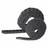 1m Calha Correia lagarta para cabos com abertura 10x10mm ( drag chain ) - AIMSOAR