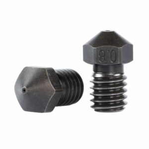 0.4mm B-SERIES PREMIUM Aço Endurecido Hardened Steel Nozzle V6 (compatível com E3D) - AIMSOAR