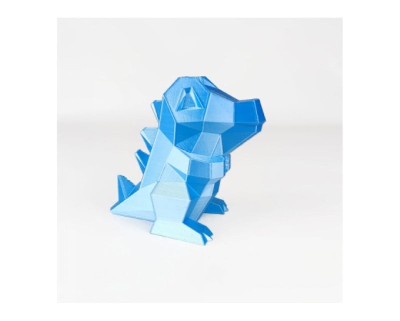 PLA 10m (Amostra) Silk Sky Blue - Azurefilm - Image 5