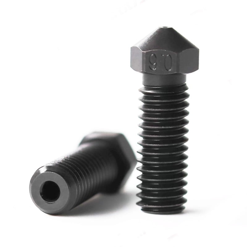 0.6mm B-SERIES PREMIUM Aço Endurecido Hardened Steel Nozzle Volcano (compatível com E3D Tevo Tarantula, Artillery Sidewinder) - AIMSOAR
