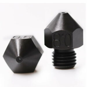 0.4mm B-SERIES PREMIUM Aço Endurecido Hardened Steel Nozzle CR10S-PRO ( compatível com vários modelos da Creality ) - AIMSOAR