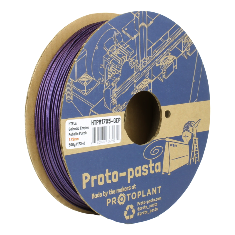 HTPLA Galactic Empire Metallic Purple ( Community Inspired )  500g - ProtoPasta - Image 3