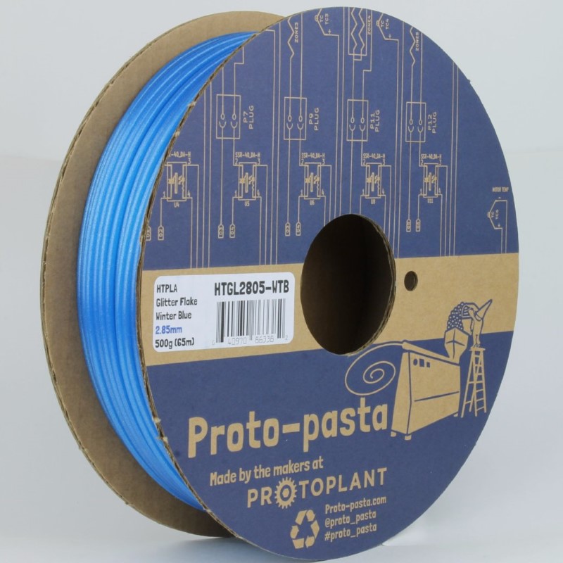 HTPLA Cloverleaf Metallic Green 50g ( Amostra ) - ProtoPasta - Image 15