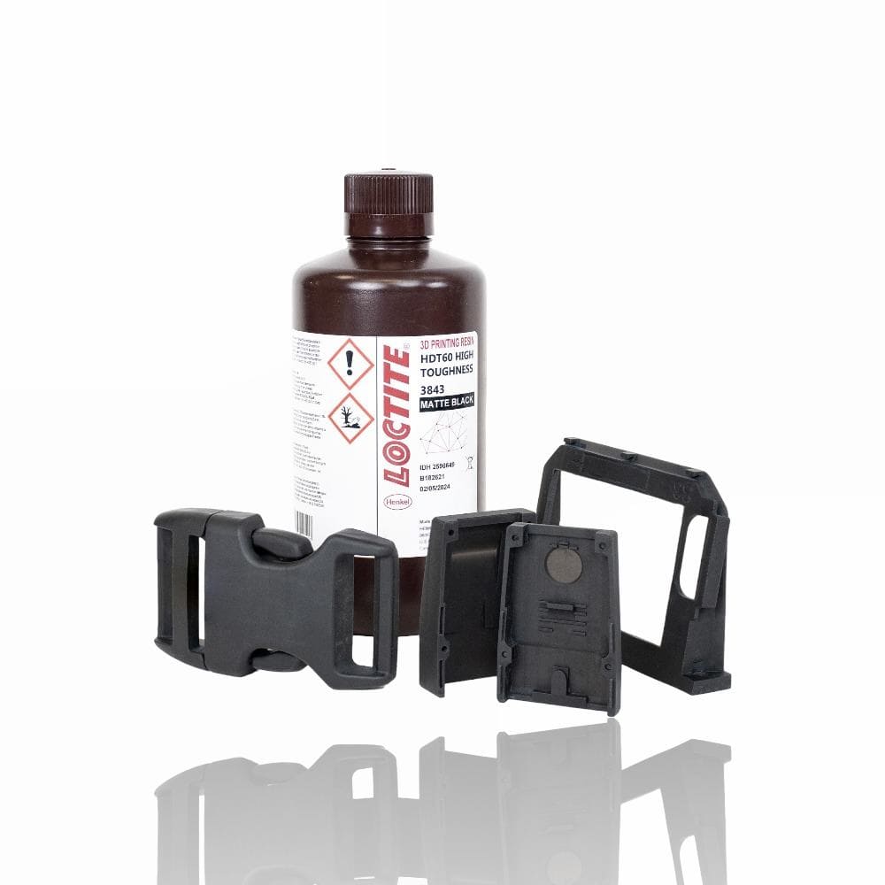 Loctite 3D 3843 HDT60 High Toughness, Matte Black 1kg - Prusa Original - Image 2