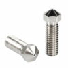 0.4mm B-SERIES PREMIUM Aço Inox Steel Nozzle Volcano (compatível com E3D Tevo Tarantula, Artillery Sidewinder) - AIMSOAR