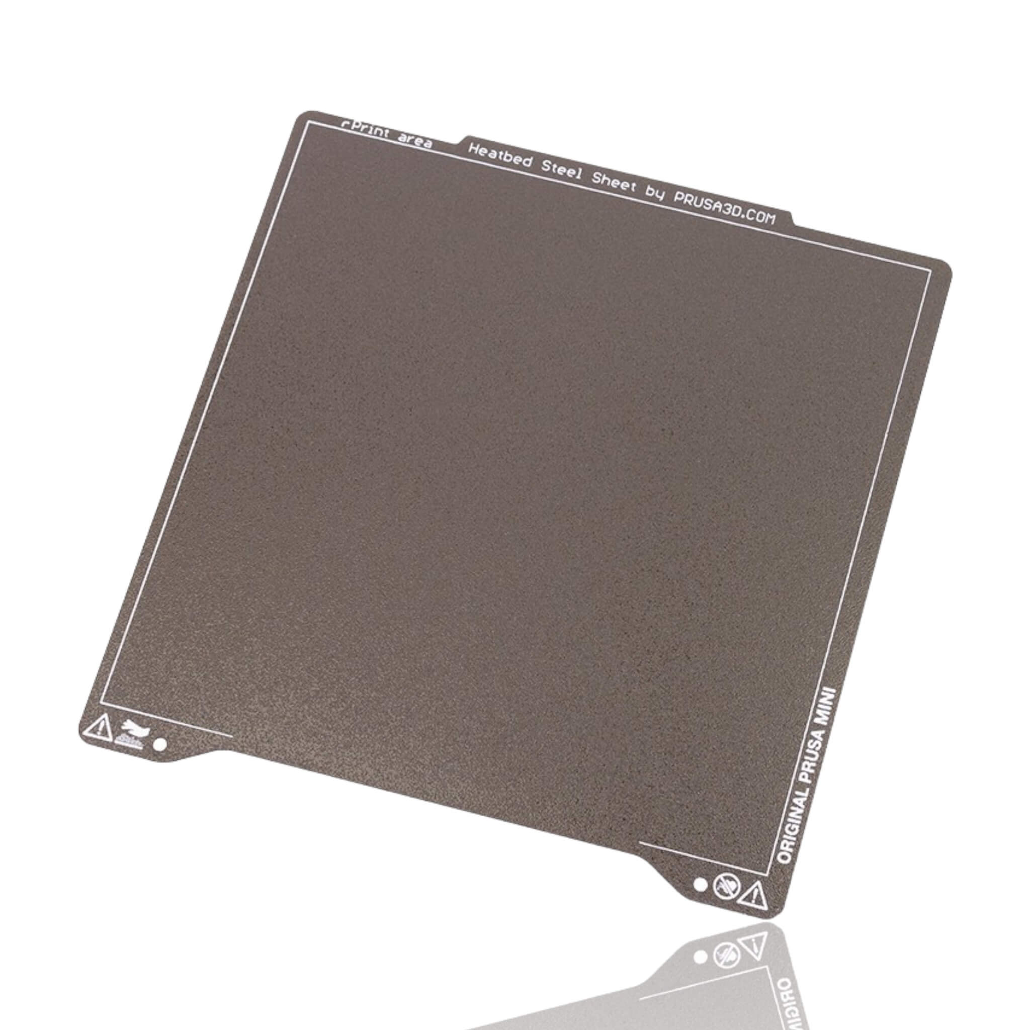 Plataforma com Textura para Prusa MINI/MINI+ Double-sided Textured PEI Powder-coated Spring Steel Sheet - Prusa Original