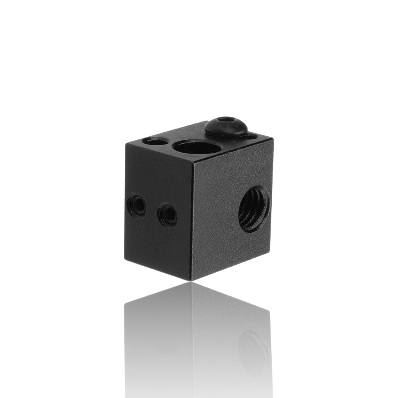 Heat Block Makerbot Clone Alumínio Vermelho 16X16X12 ( Heatblock bloco de aquecimento compatível e não com o original ) - AIMSOAR - Image 16