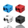 Heat Block Makerbot Clone Alumínio Preto 16X16X12 ( Heatblock bloco de aquecimento compatível e não com o original ) - AIMSOAR