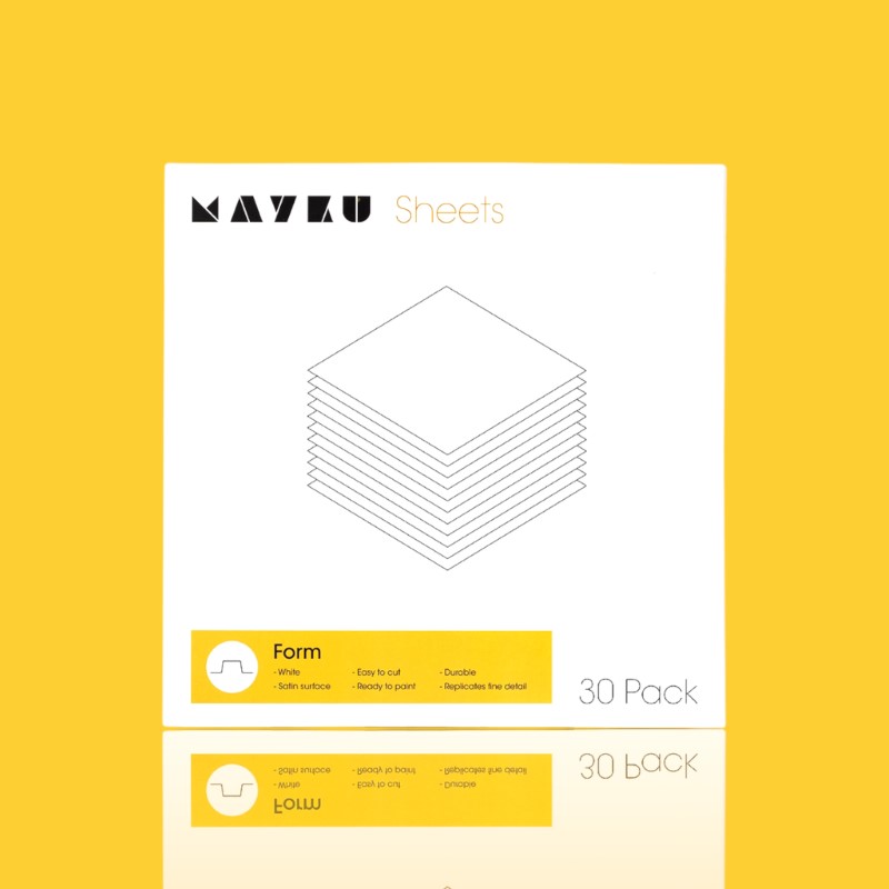 Clear Sheets Cast Sheets 30 Pack Folhas 0.5mm Transparentes Compatível com Máquina de Termoformagem MAYKU