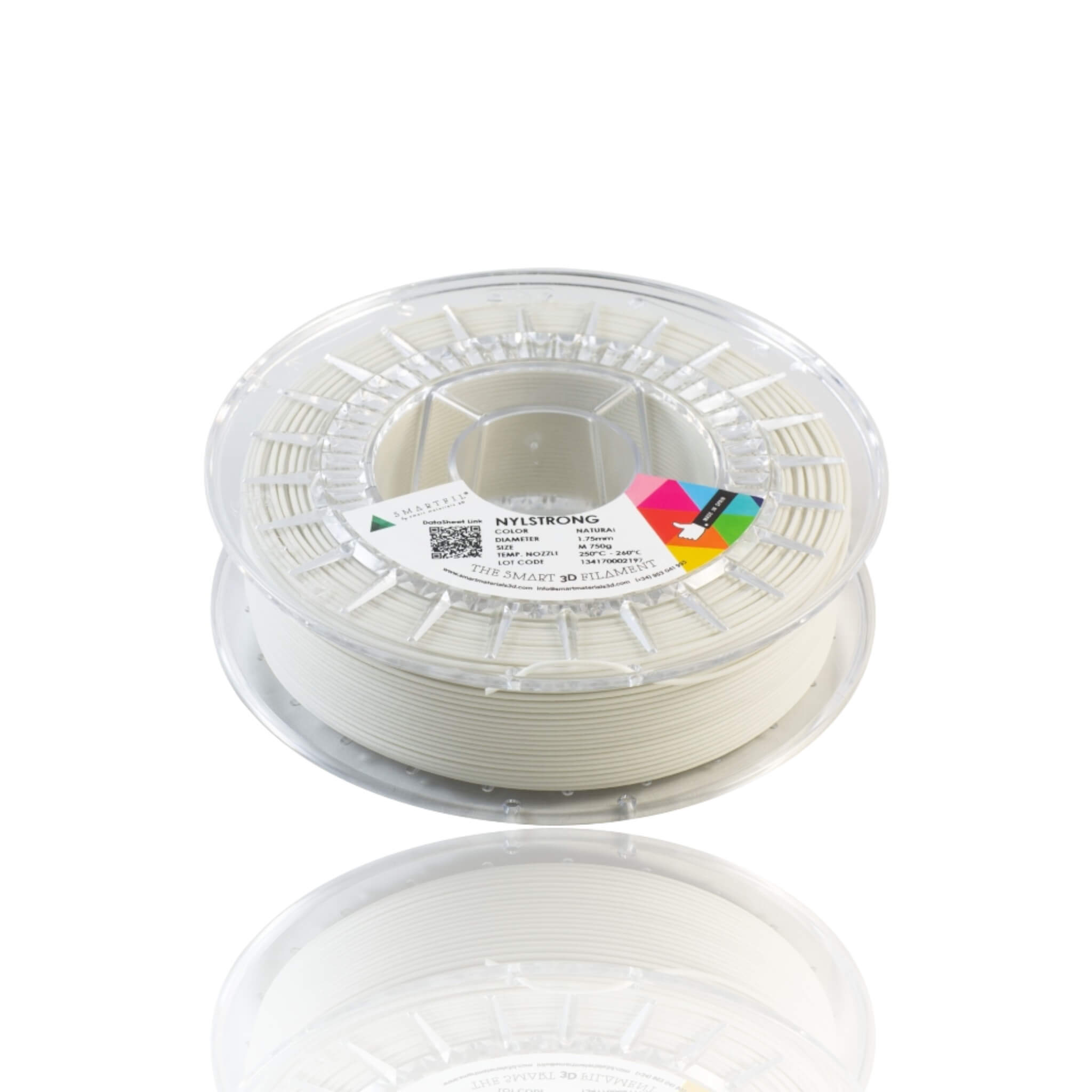 Smartfil NYLSTRONG M 750g Natural - Smart Materials 3D - Image 10
