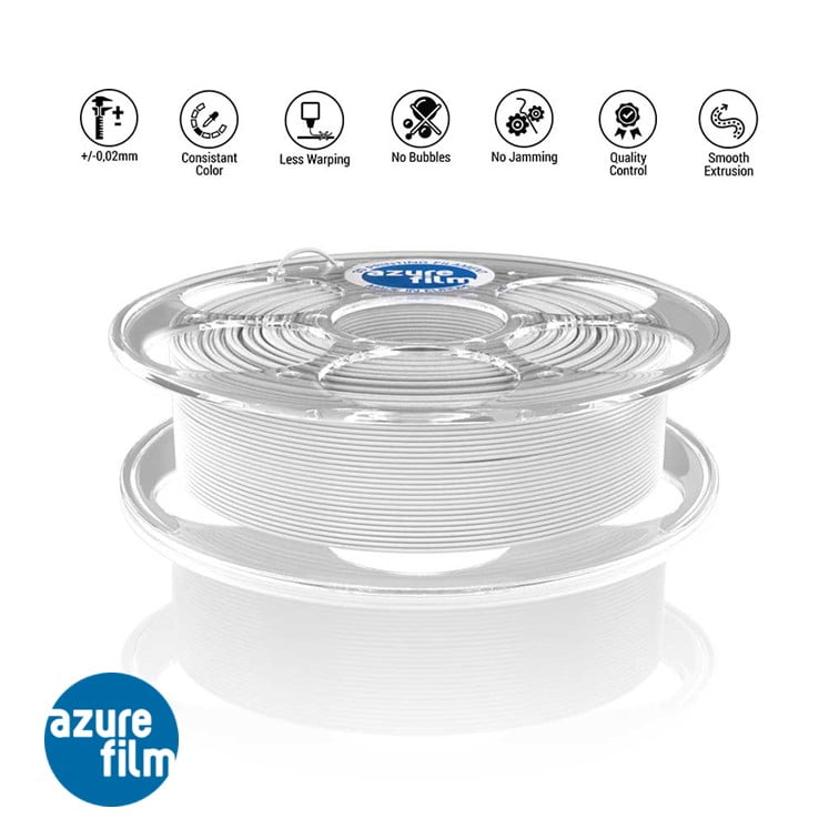 PETG 1kg White - Azurefilm - Image 20