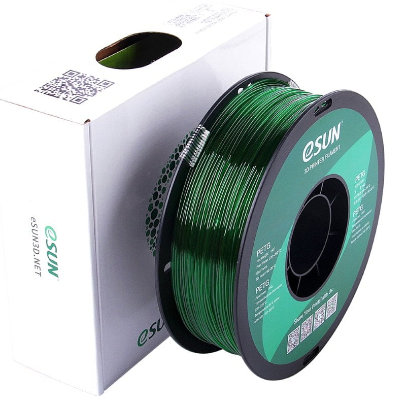 PETG 1kg Transparent Green - ESUN - Image 7
