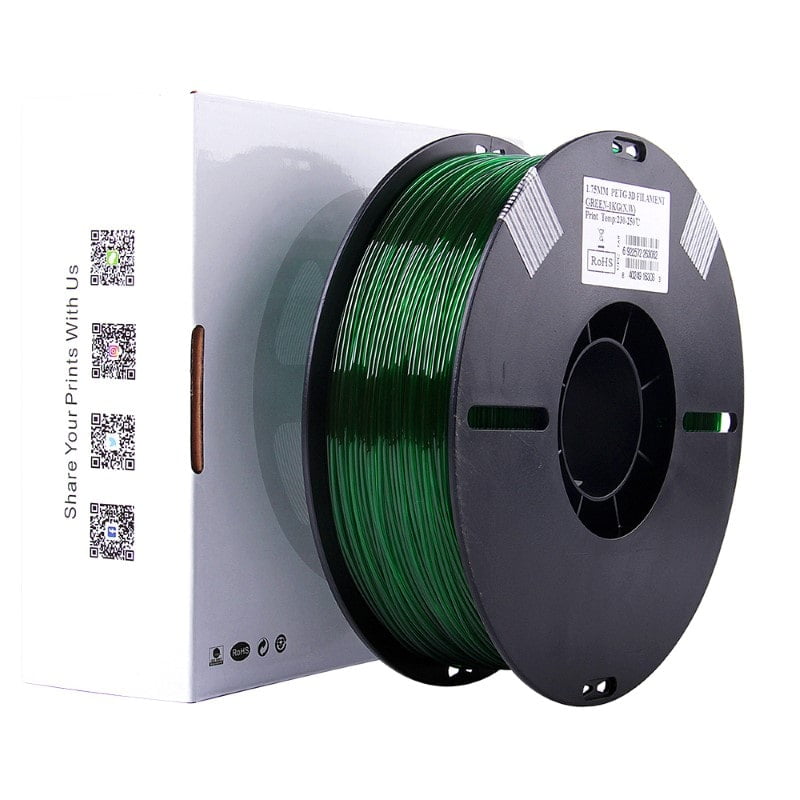 PETG 1kg Transparent Green - ESUN - Image 6