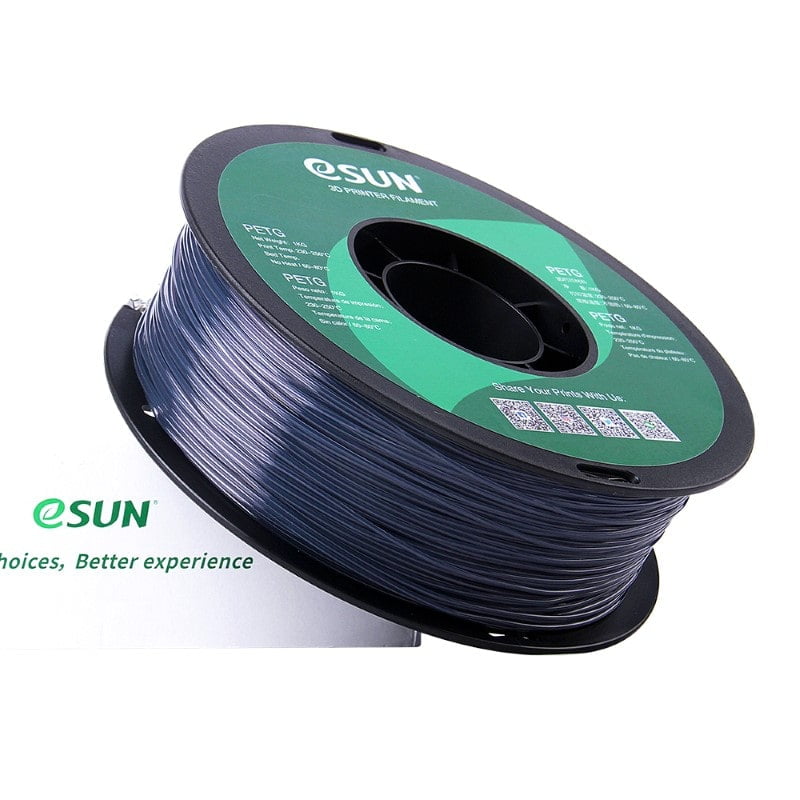 PETG 1kg Transparent Grey - ESUN - Image 2
