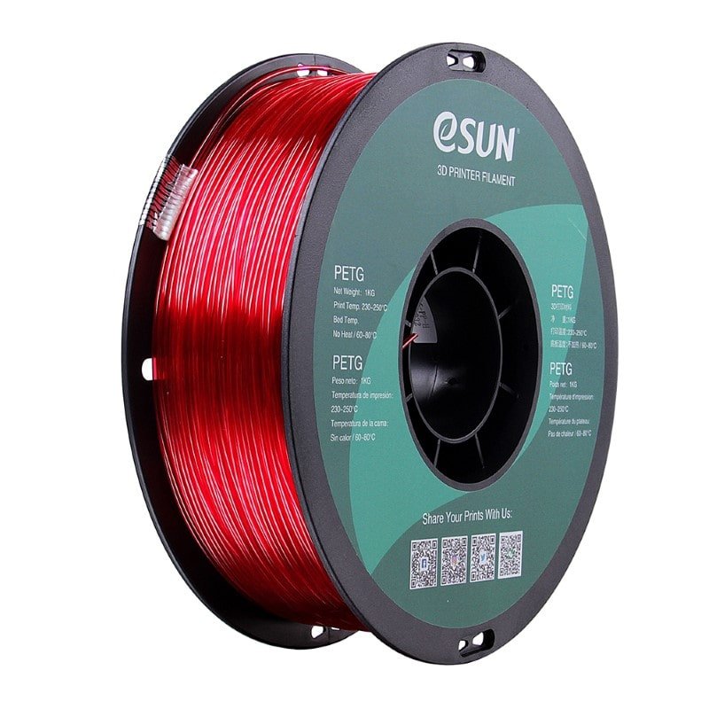 PETG 1kg Transparent Magenta - ESUN