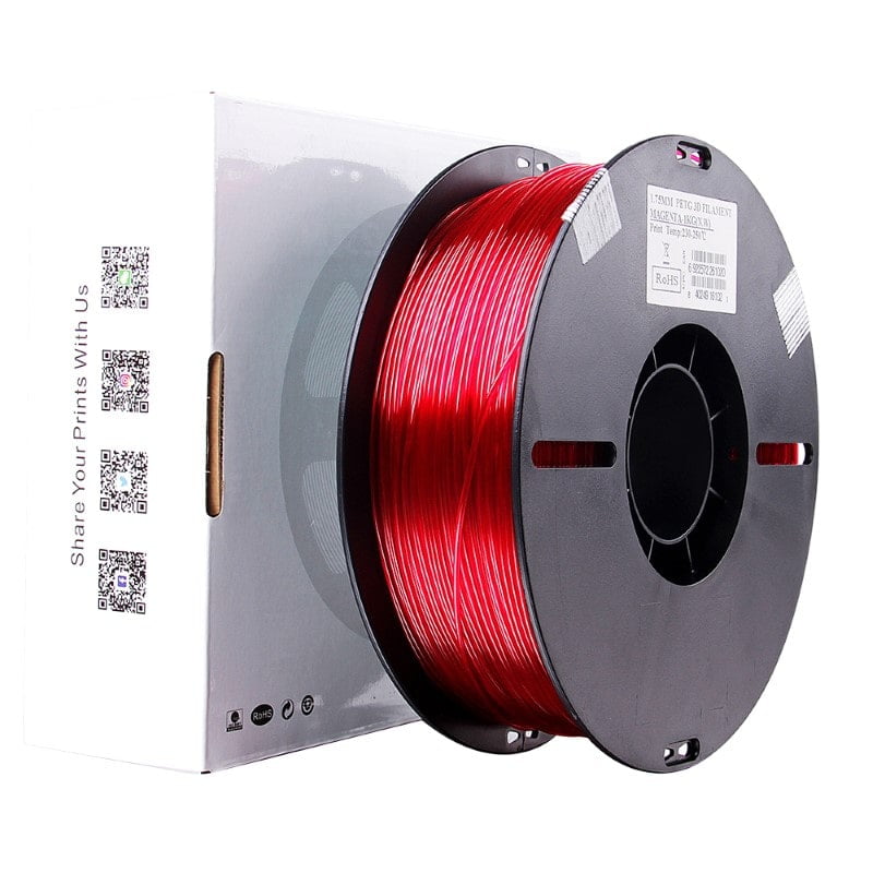 PETG 1kg Transparent Magenta - ESUN - Image 6