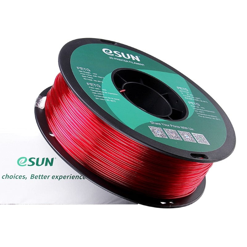 PETG 1kg Transparent Magenta - ESUN - Image 3