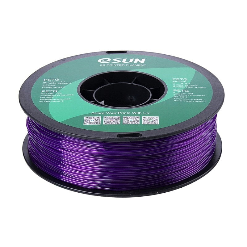PETG 1kg Transparent Purpure - ESUN - Image 5