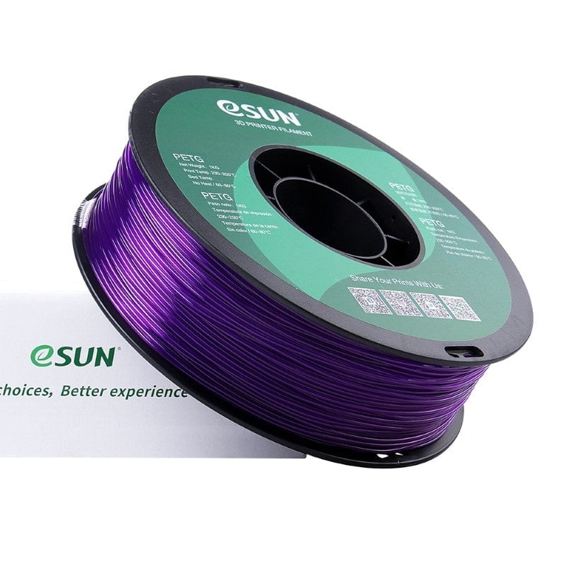 PETG 1kg Transparent Purpure - ESUN - Image 3