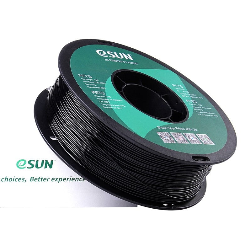PETG 10M (AMOSTRA) SOLID Black - ESUN - Image 2